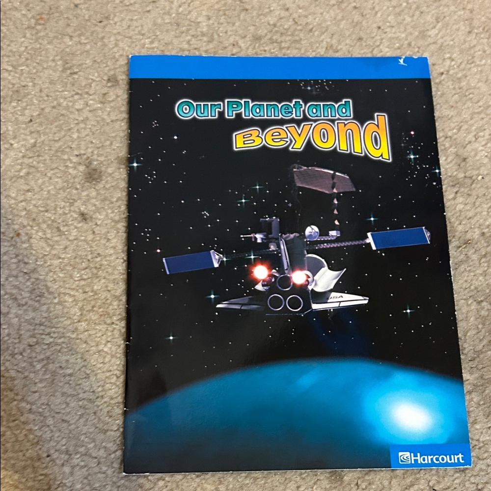 Our Planet and Beyond Book - Black and Blue